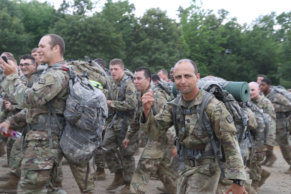 87th Troop Command Conquers 8-Mile March During Annual Training