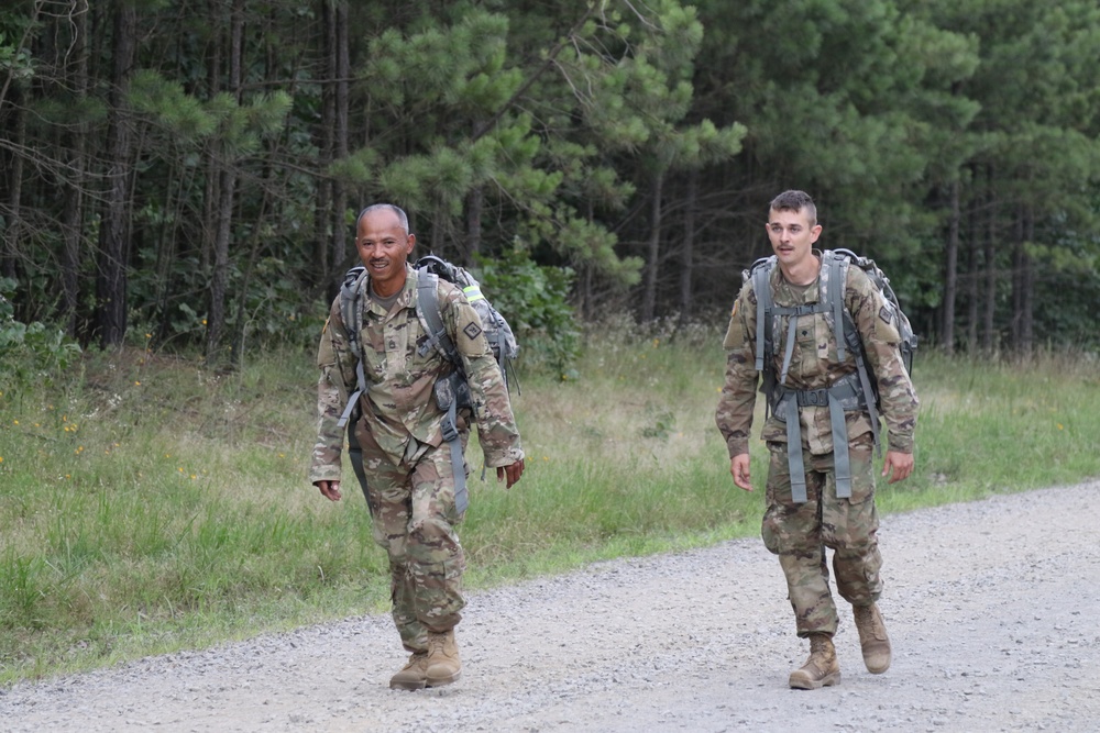 87th Troop Command Conquers 8-Mile March During Annual Training