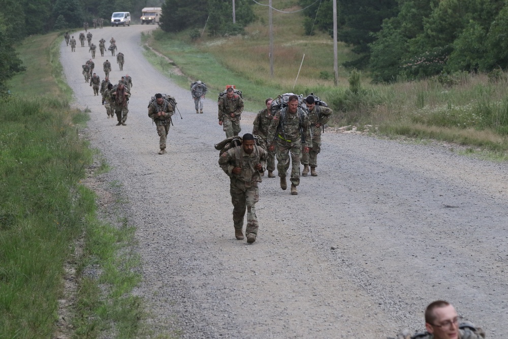 87th Troop Command Conquers 8-Mile March During Annual Training