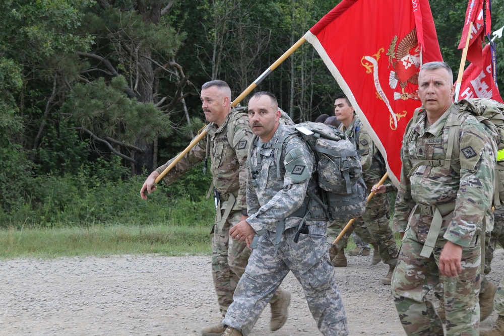 87th Troop Command Conquers 8-Mile March During Annual Training