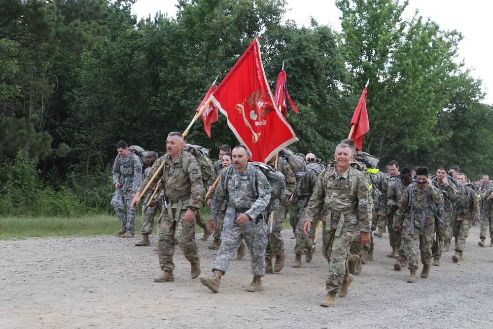 87th Troop Command Conquers 8-Mile March During Annual Training