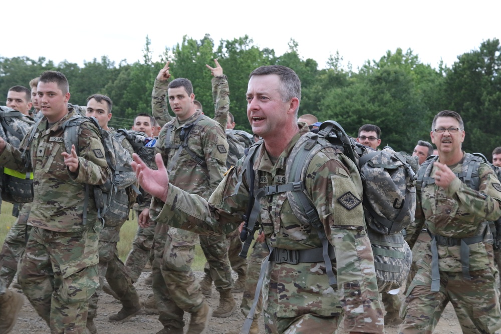 87th Troop Command Conquers 8-Mile March During Annual Training