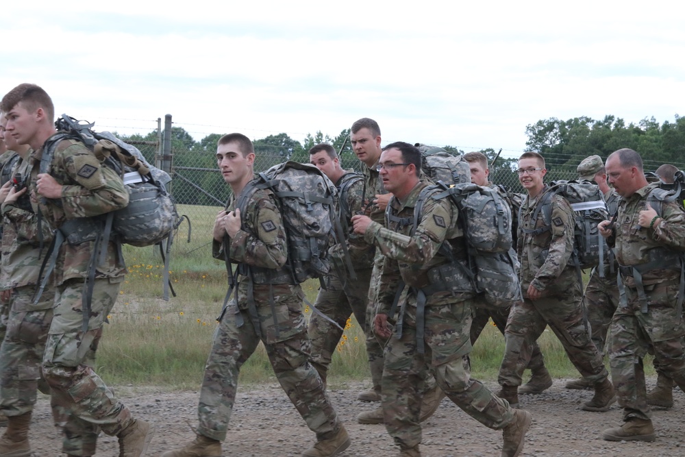 87th Troop Command Conquers 8-Mile March During Annual Training