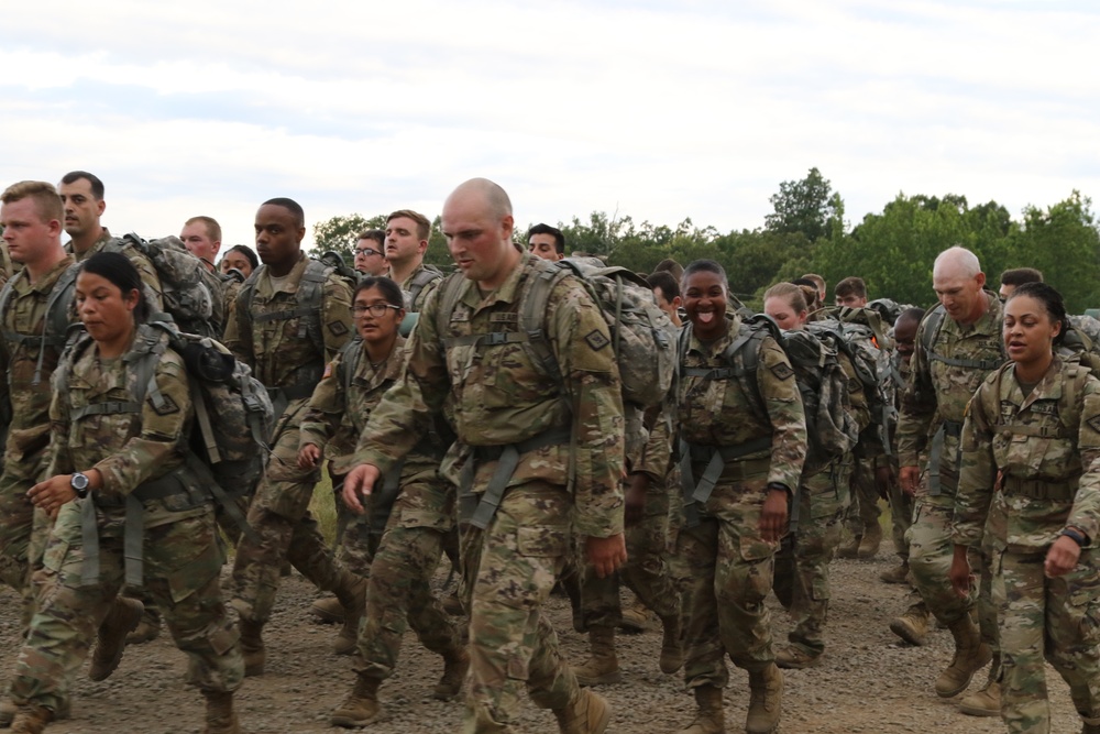 87th Troop Command Conquers 8-Mile March During Annual Training