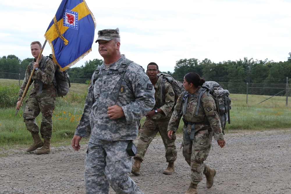 87th Troop Command Conquers 8-Mile March During Annual Training