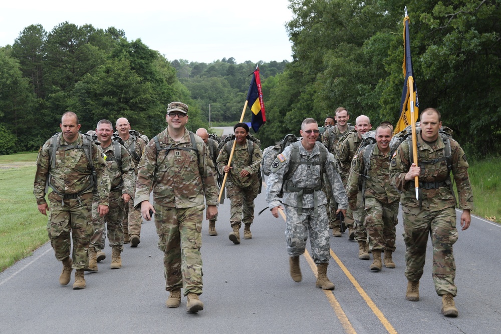 87th Troop Command Conquers 8-Mile March During Annual Training