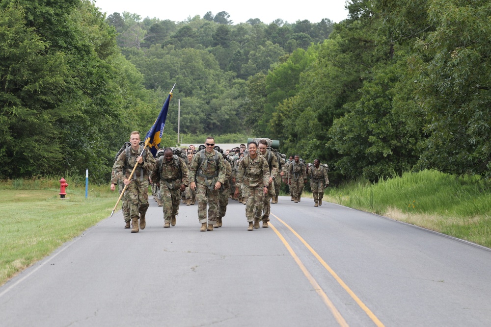 87th Troop Command Conquers 8-Mile March During Annual Training