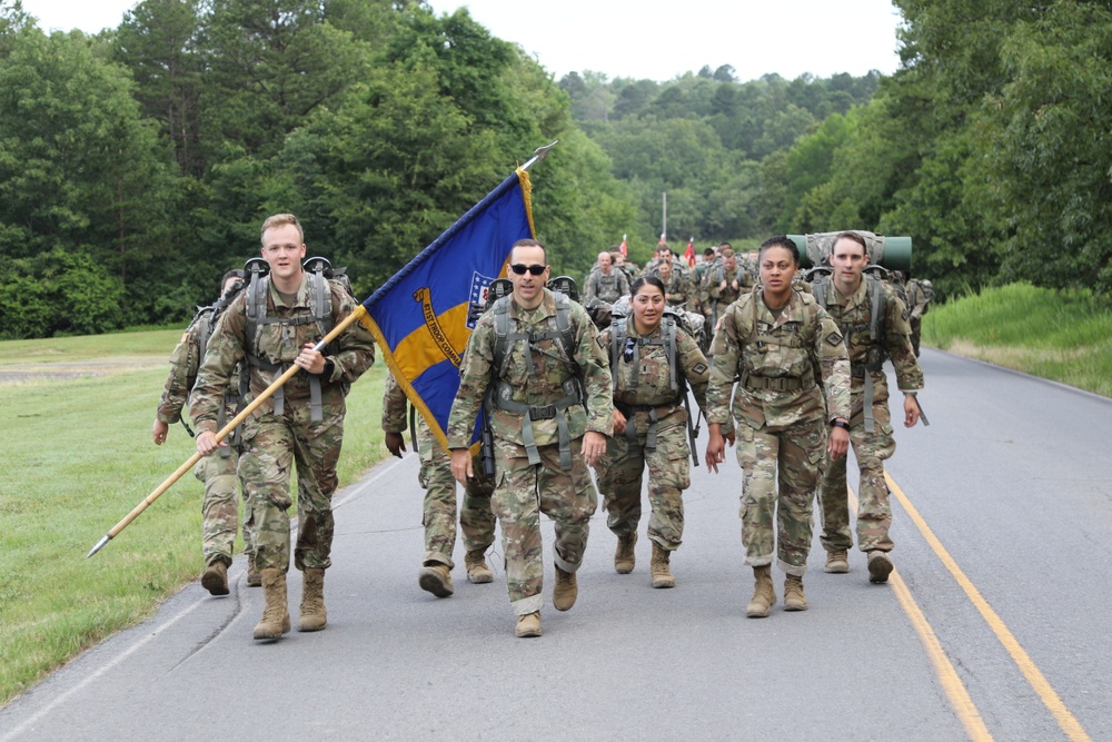 87th Troop Command Conquers 8-Mile March During Annual Training