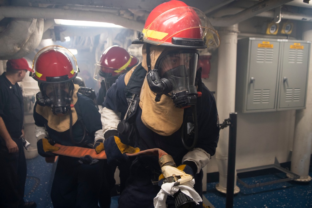 USS Green Bay (LPD 20) Damage Control Training Team