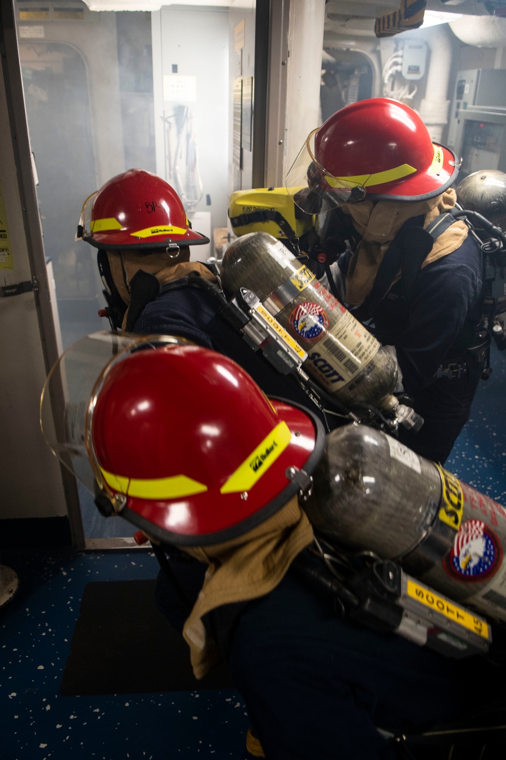 USS Green Bay (LPD 20) Damage Control Training Team