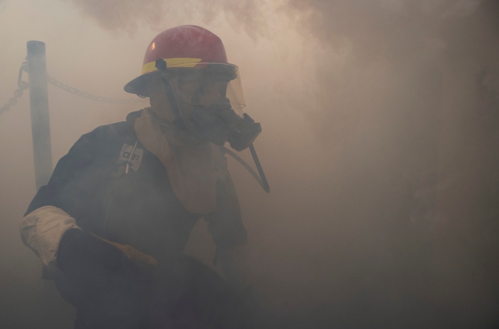 USS Green Bay (LPD 20) Damage Control Training Team