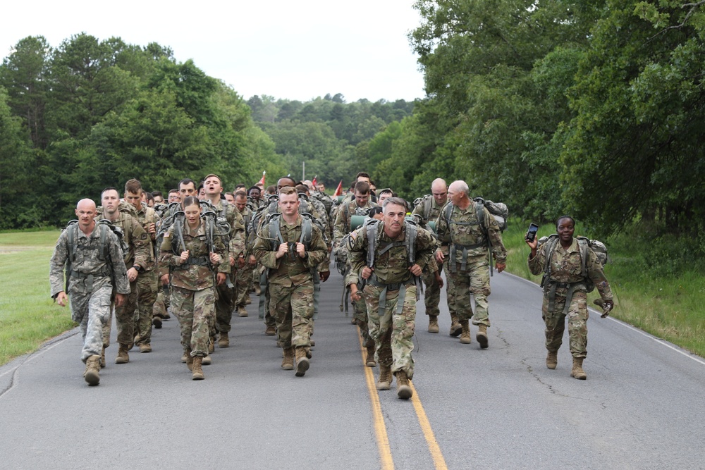 87th Troop Command Conquers 8-Mile March During Annual Training
