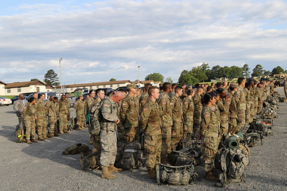 87th Troop Command Conquers 8-Mile March During Annual Training