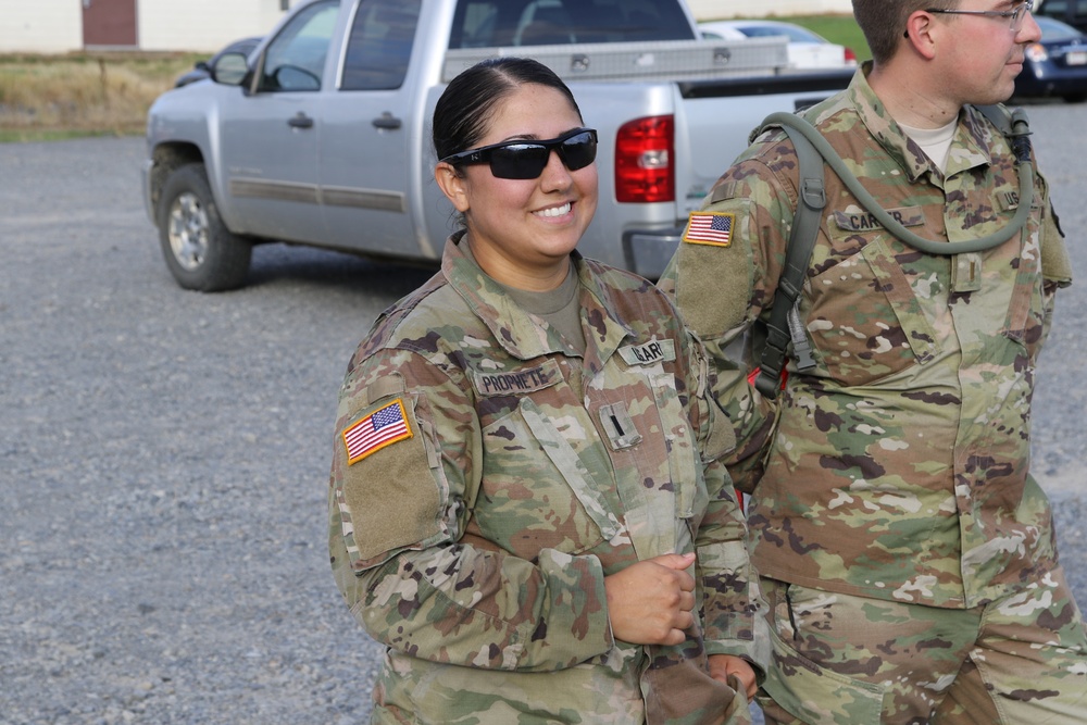 87th Troop Command Conquers 8-Mile March During Annual Training