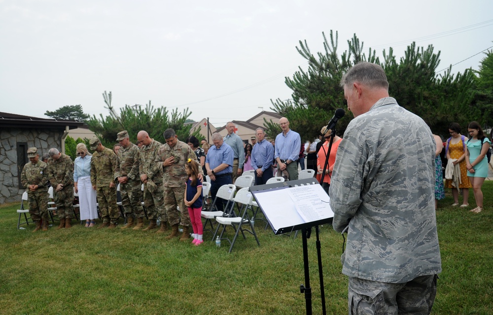 Osan Air Base Chapel Groundbreaking Ceremony