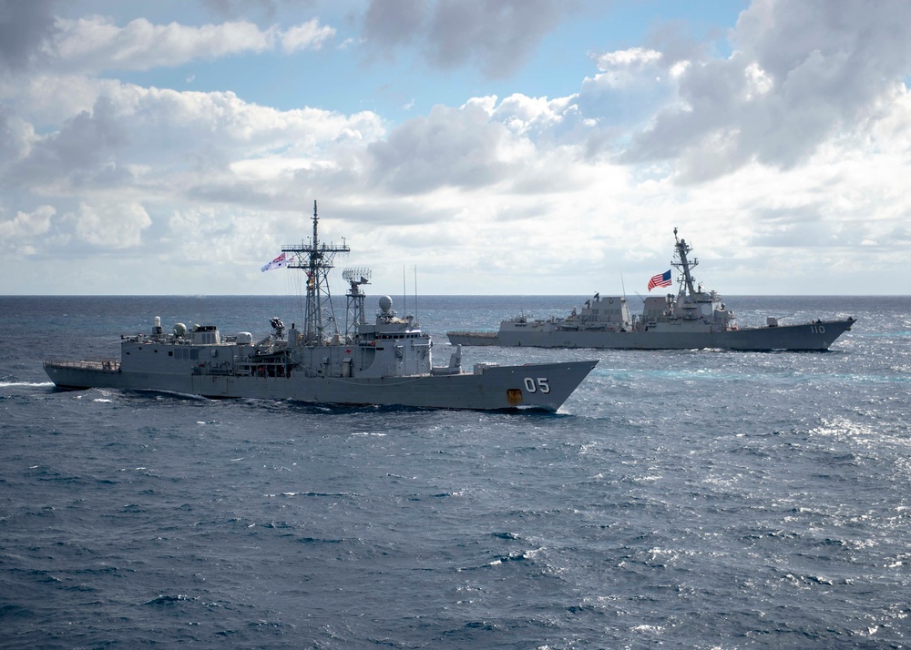 Talisman Sabre 2019 Aboard USS Chancellorsville