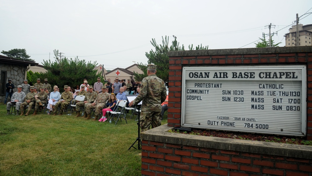 Osan Air Base Chapel Groundbreaking Ceremony