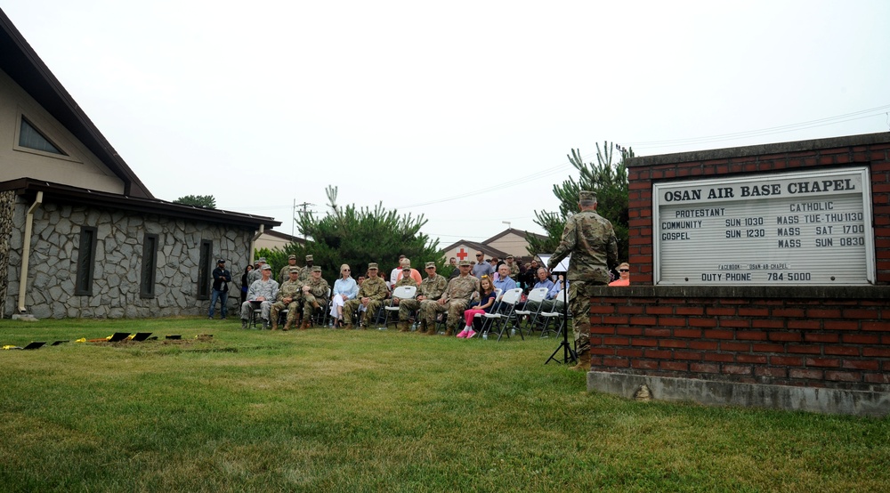 Osan Air Base Chapel Groundbreaking Ceremony