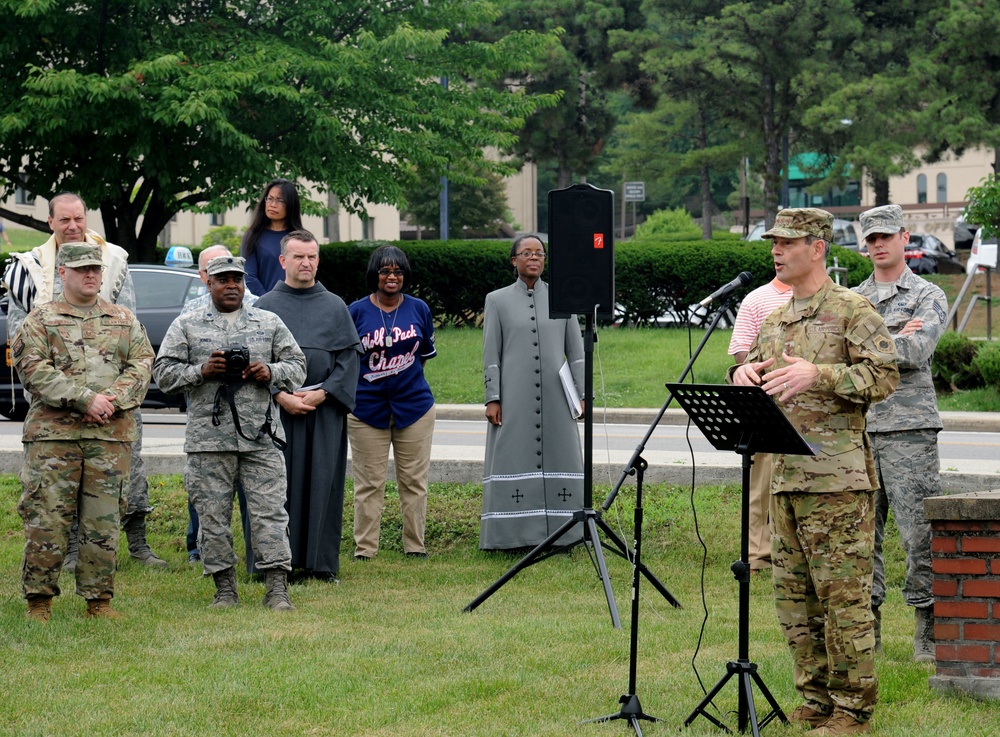 Osan Air Base Chapel Groundbreaking Ceremony