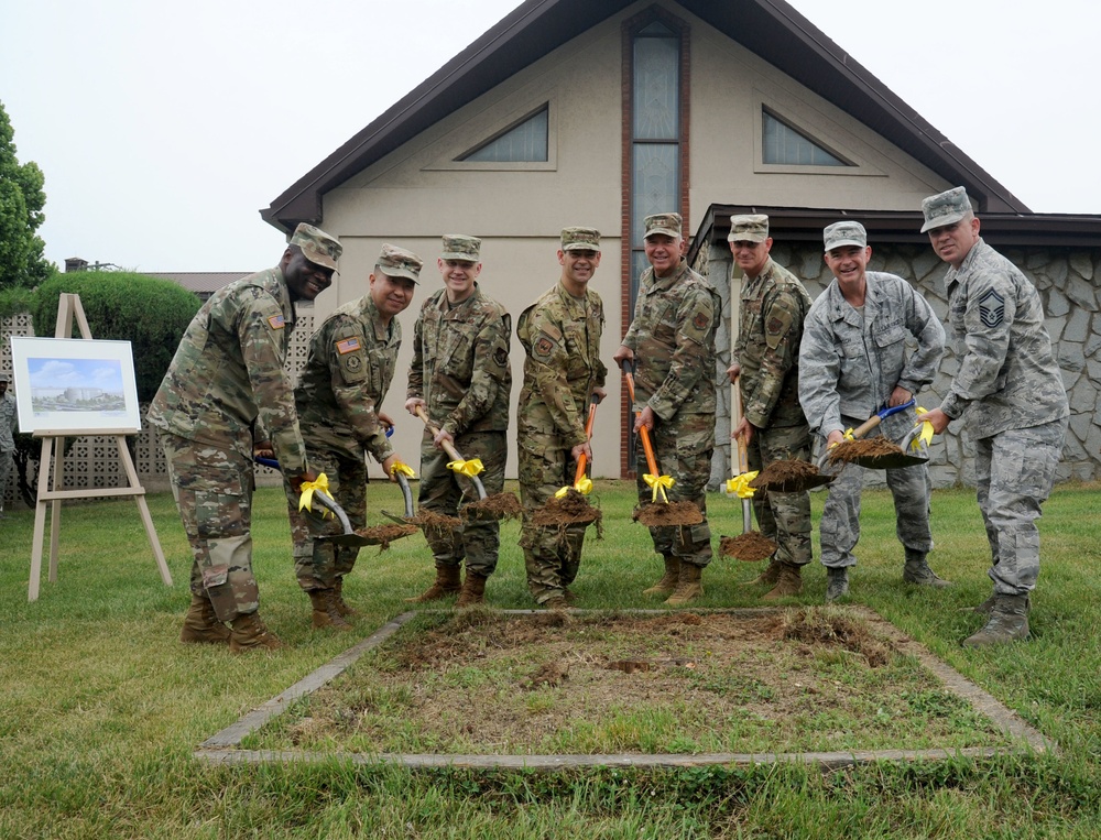 Osan Air Base Chapel Groundbreaking Ceremony