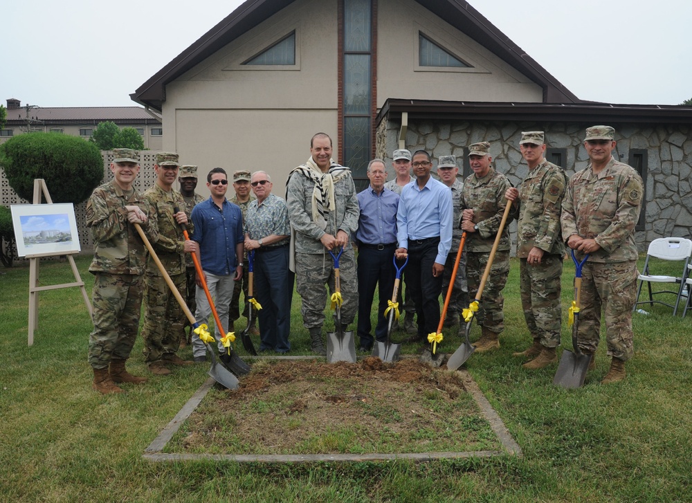 Osan Air Base Chapel Groundbreaking Ceremony