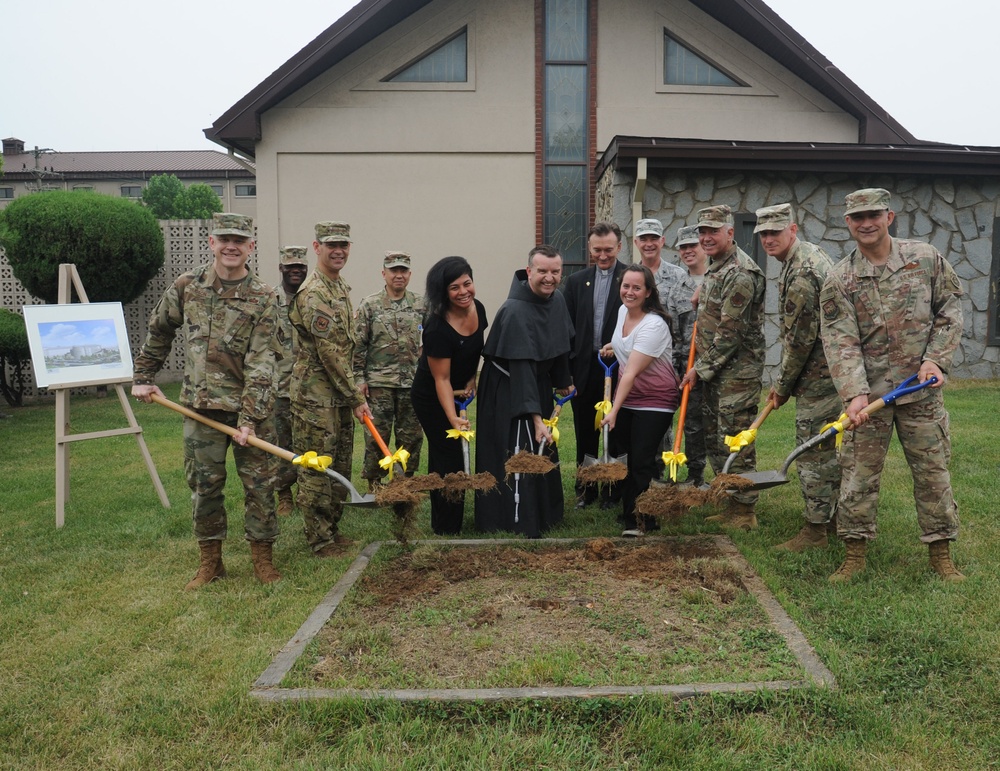 Osan Air Base Chapel Groundbreaking Ceremony