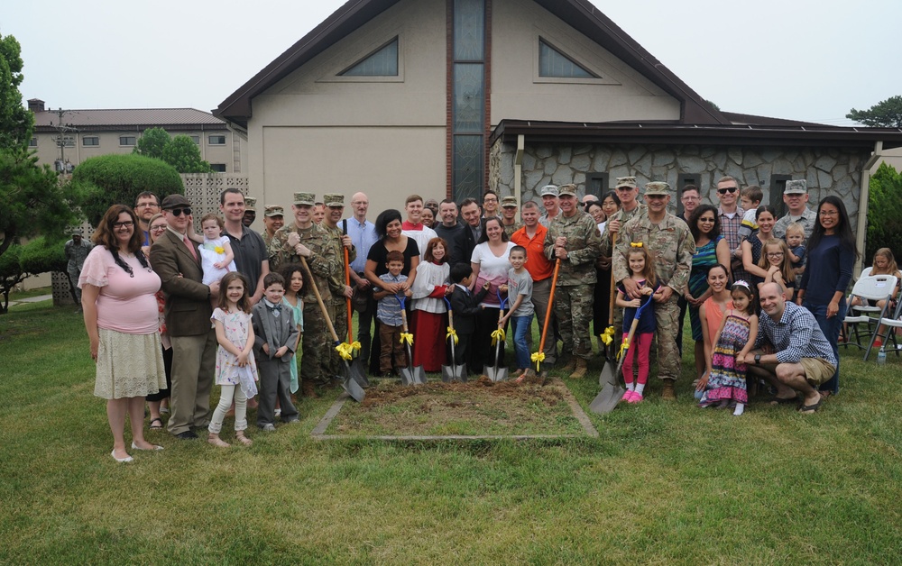 Osan Air Base Chapel Groundbreaking Ceremony