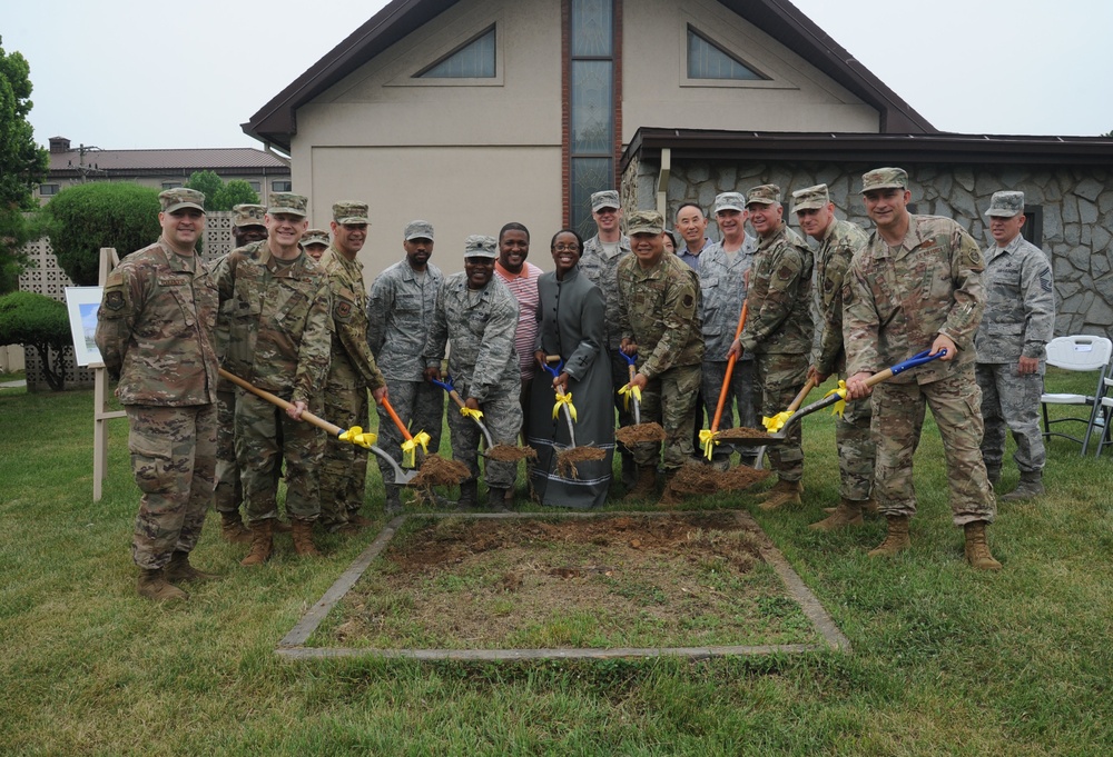 Osan Air Base Chapel Groundbreaking Ceremony