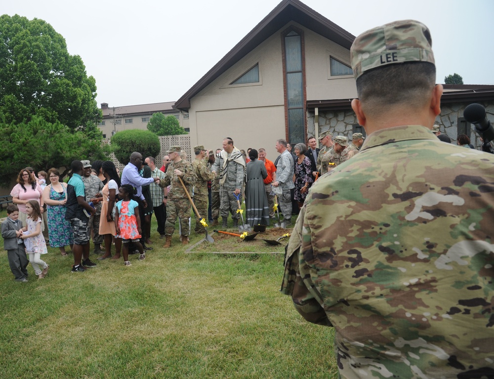 Osan Air Base Chapel Groundbreaking Ceremony