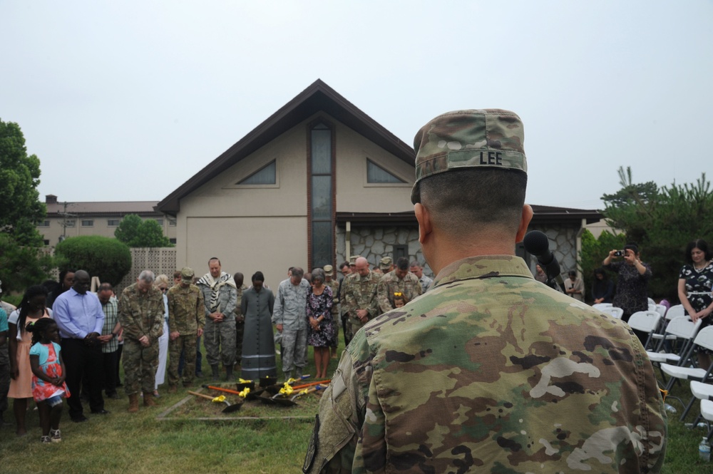 Osan Air Base Chapel Groundbreaking Ceremony