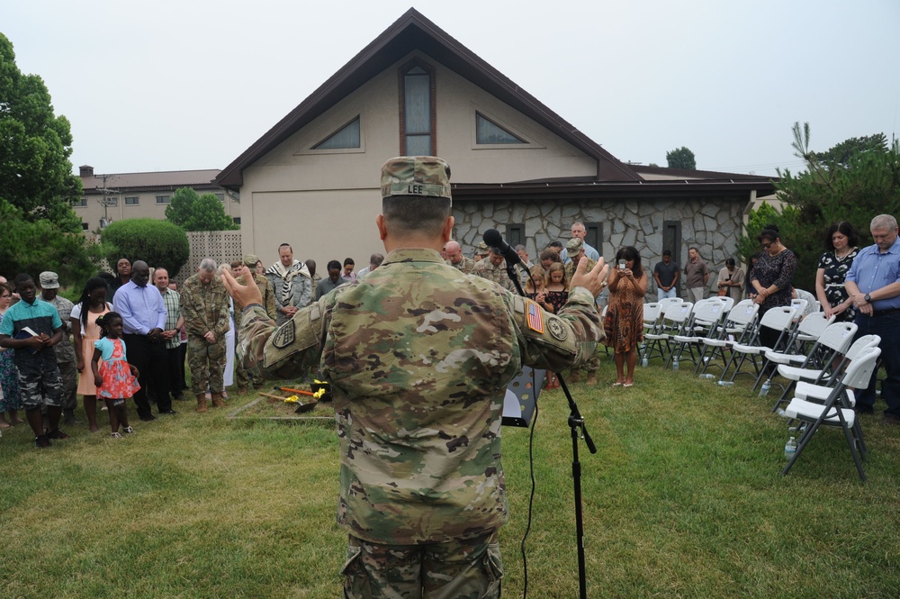 Osan Air Base Chapel Groundbreaking Ceremony