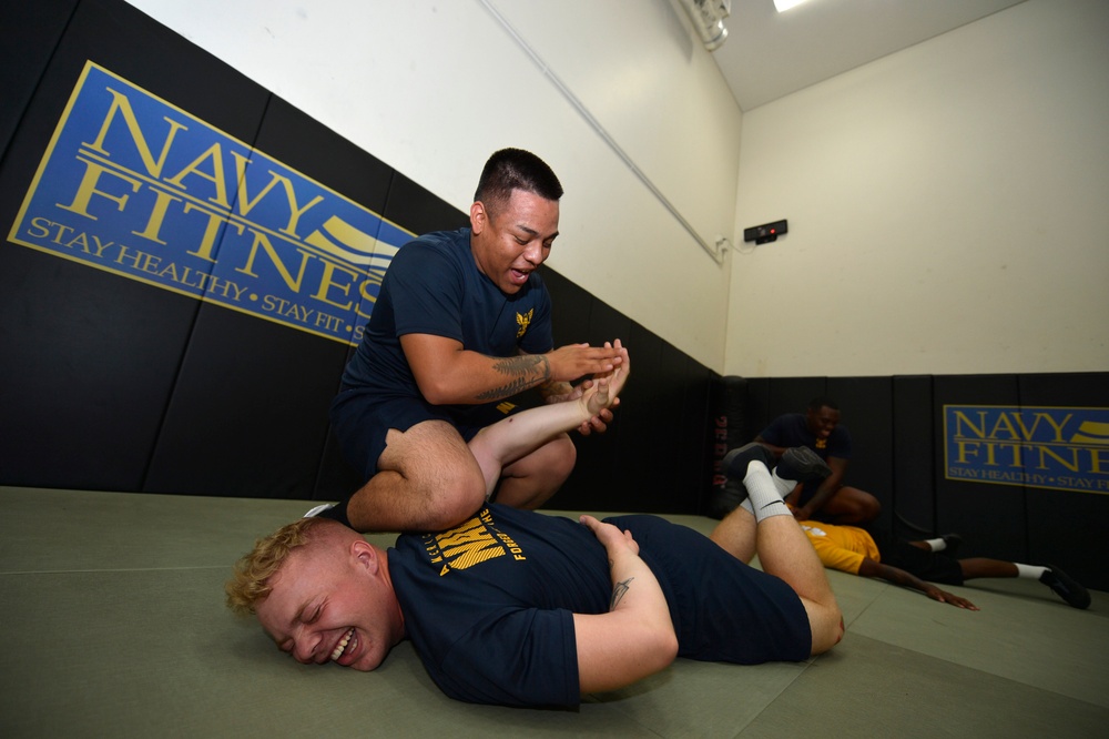 Frank Cable security reaction force training