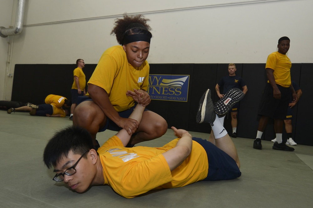 Frank Cable security reaction force training