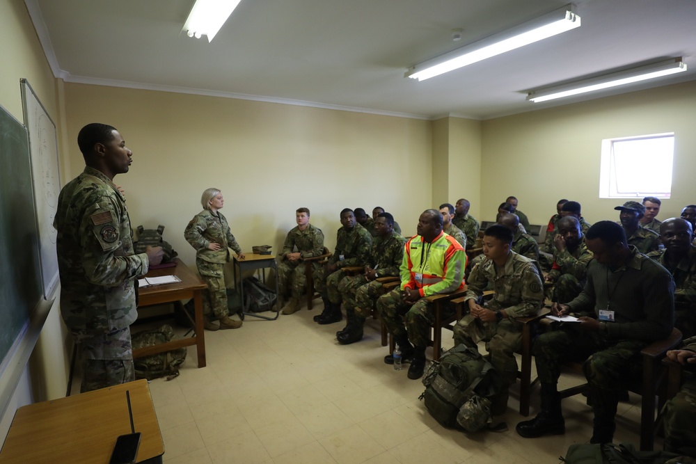 U.S. and Botswana Forces Train Together During Upward Minuteman 2019