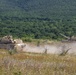 Soldiers conduct mounted manuevering tactics