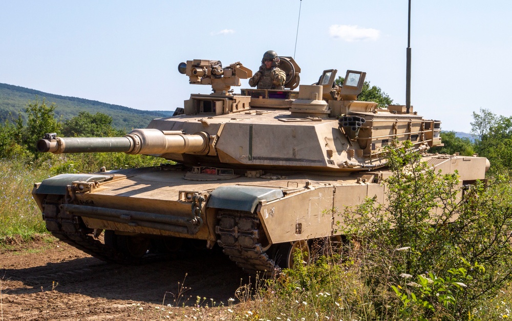 Soldiers conduct mounted manuevering tactics