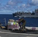 USS Green Bay Resupply at Sea during Talisman Sabre 2019