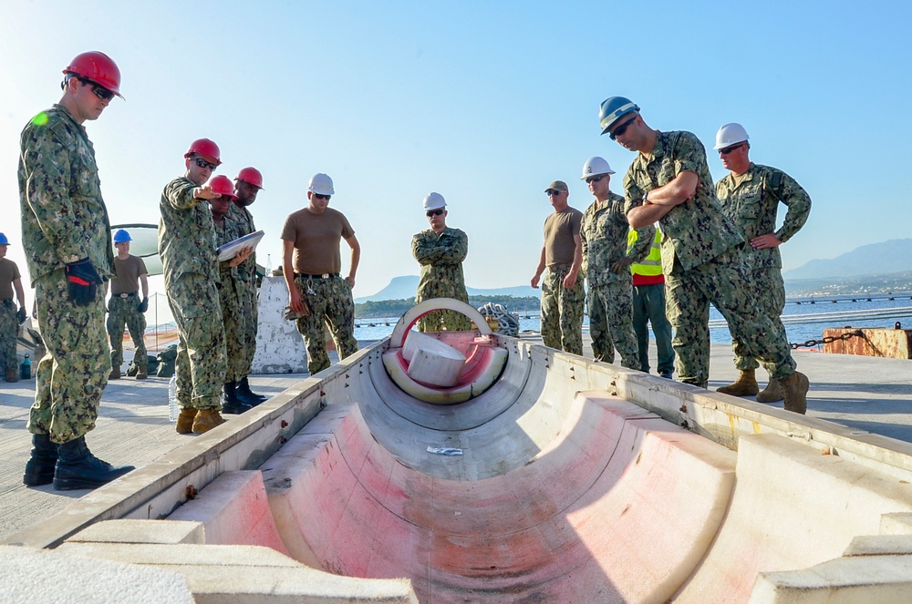 USS Olympia (SSN-717) arrived for a scheduled port visit in Souda Bay, Greece