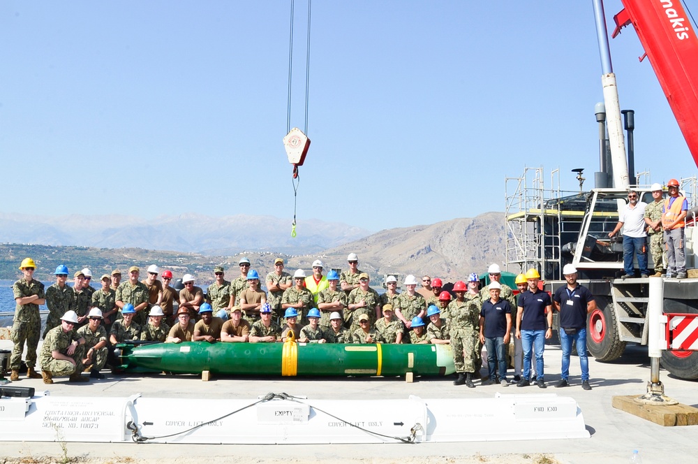 USS Olympia (SSN-717) arrived for a scheduled port visit in Souda Bay, Greece