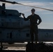 31st MEU conducts aerial landing support training aboard USS Wasp during Talisman Sabre 2019
