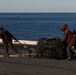 31st MEU conducts aerial landing support training aboard USS Wasp during Talisman Sabre 2019