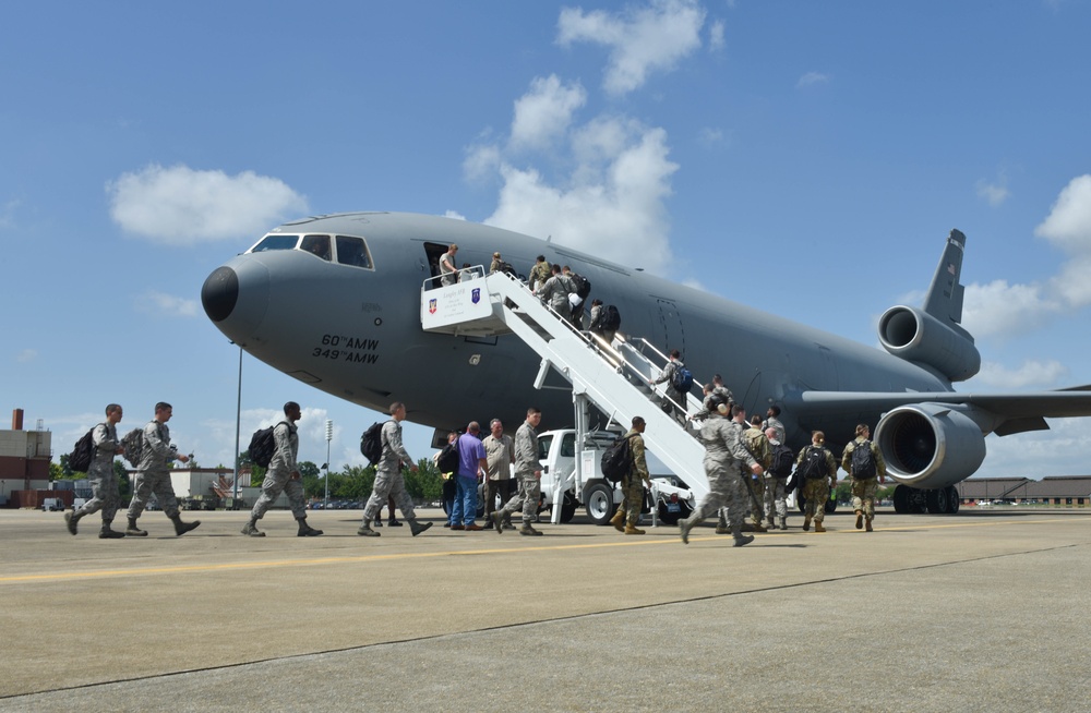 KC-10 Extender takes off for Exercise Red Flag