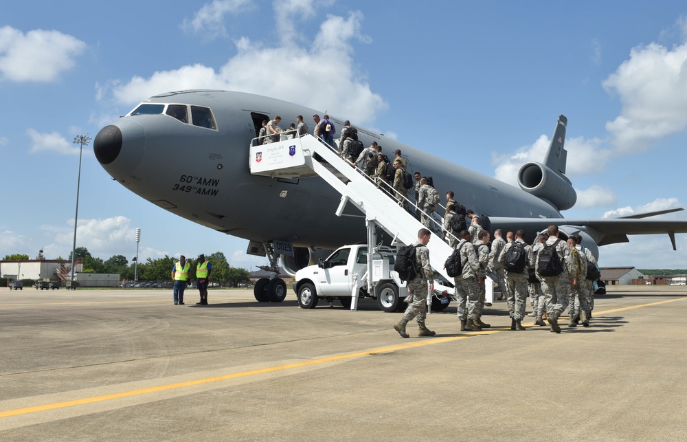 KC-10 Extender takes off for Exercise Red Flag