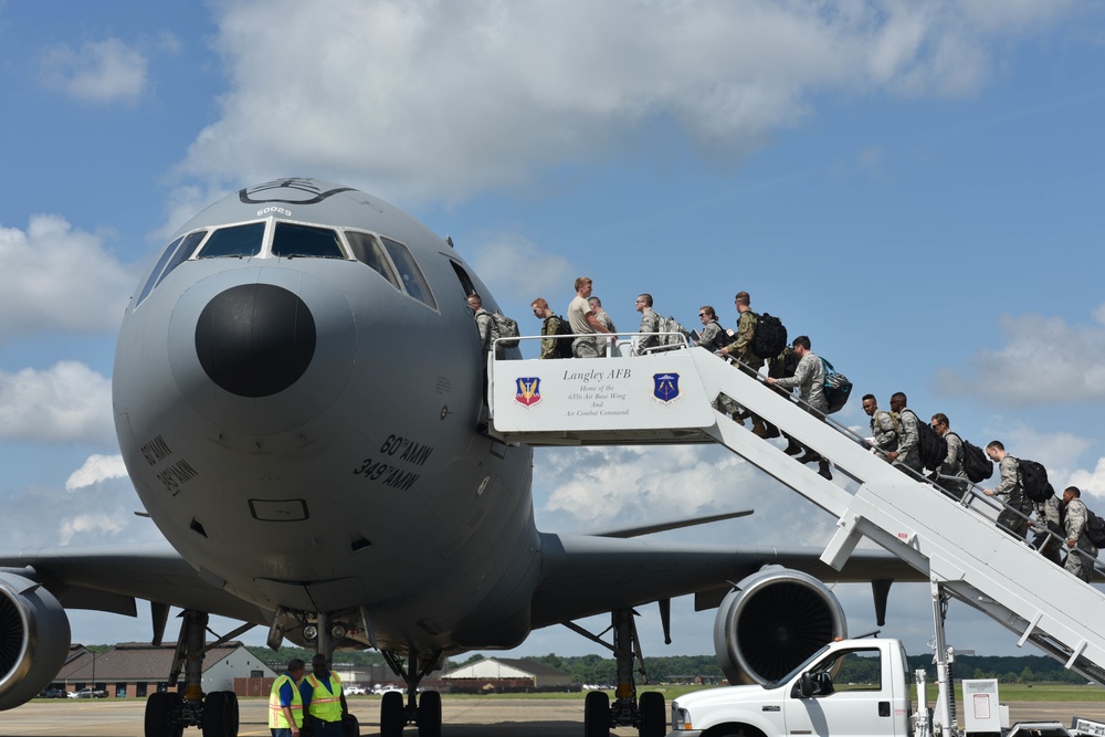 KC-10 Extender takes off for Exercise Red Flag