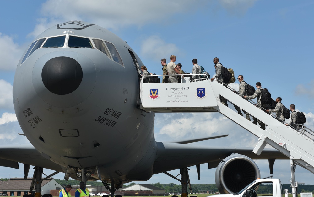 KC-10 Extender takes off for Exercise Red Flag