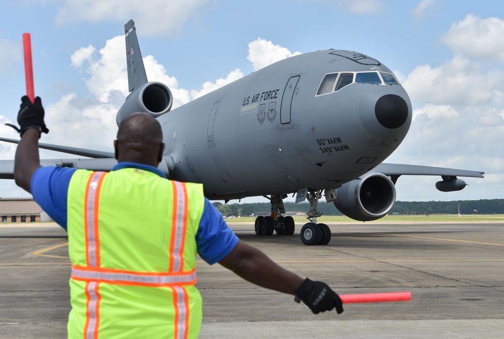 KC-10 Extender takes off for Exercise Red Flag