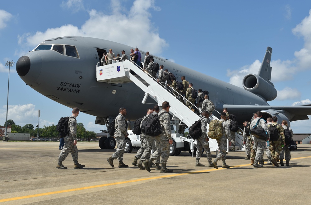 KC-10 Extender takes off for Exercise Red Flag