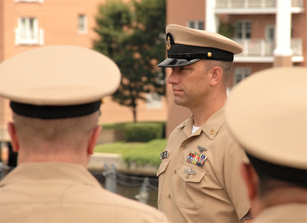 Re-enlistment ceremony