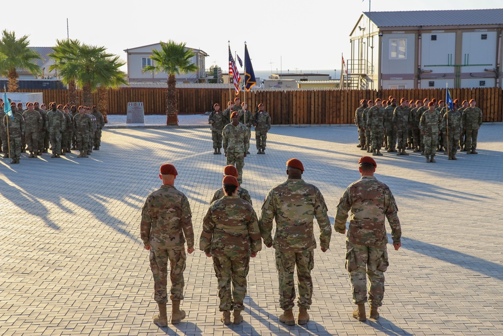 Task Force Sinai Welcomes New Commander