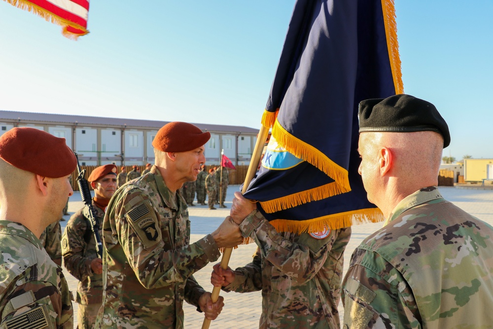 Task Force Sinai Welcomes New Commander